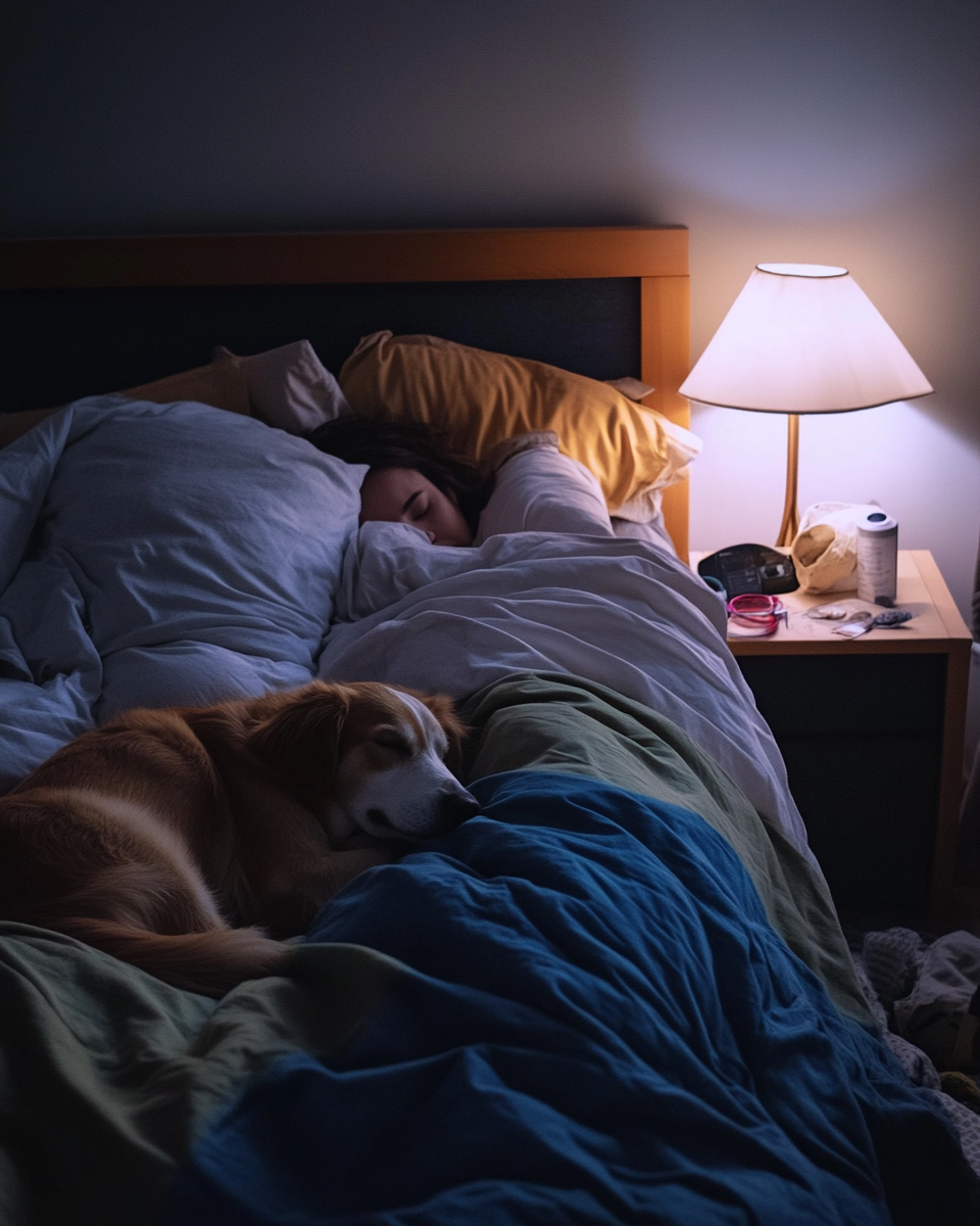 New Research Shows That Women Sleep Better Sharing a Bed With Their Dog