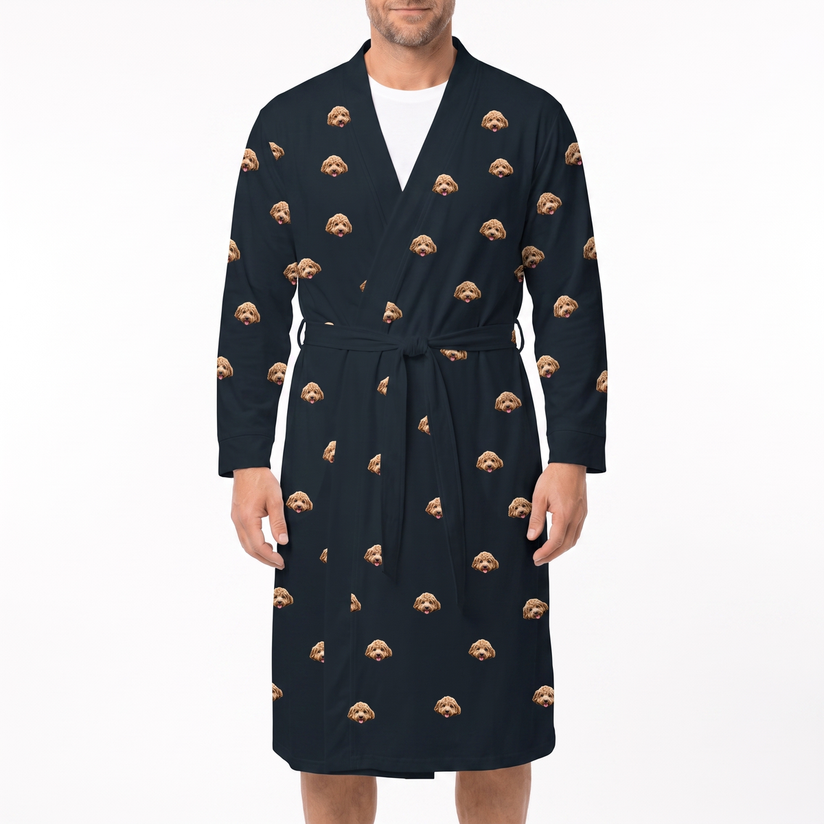 Pyjama boutonné adulte court