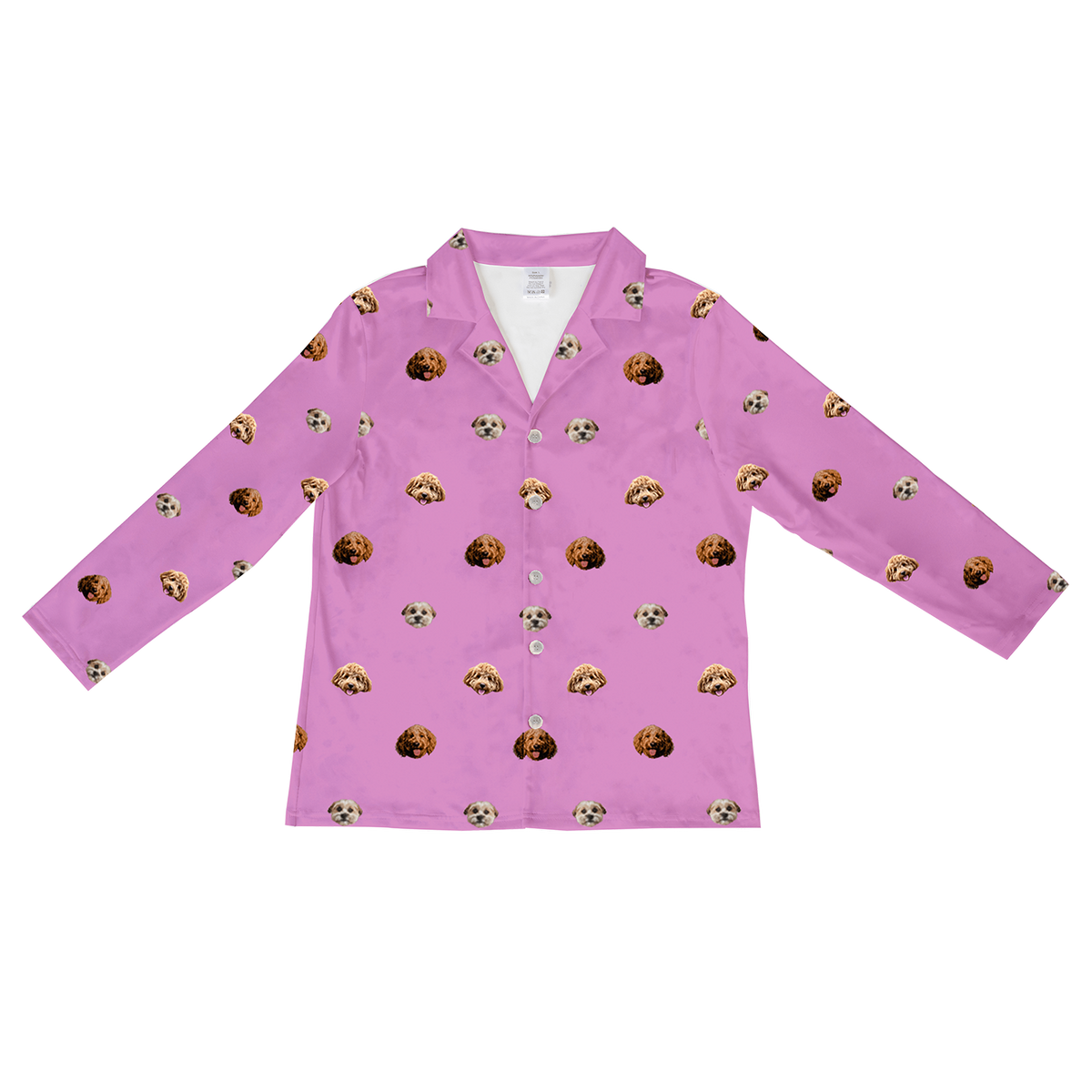 OrchidLongSleevePajamaShirt3Pets