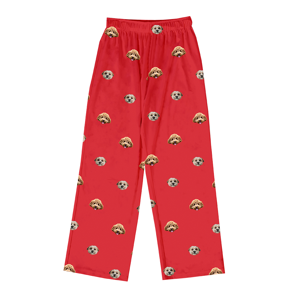 SolidRedPajamaPants2PetImages(+$4.00)