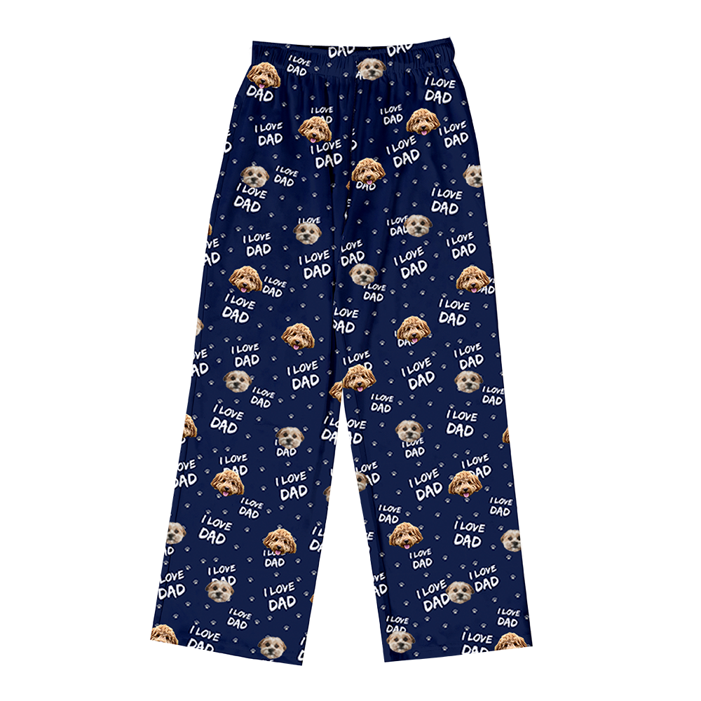 ILoveDad-NavyPajamaPants2Pets