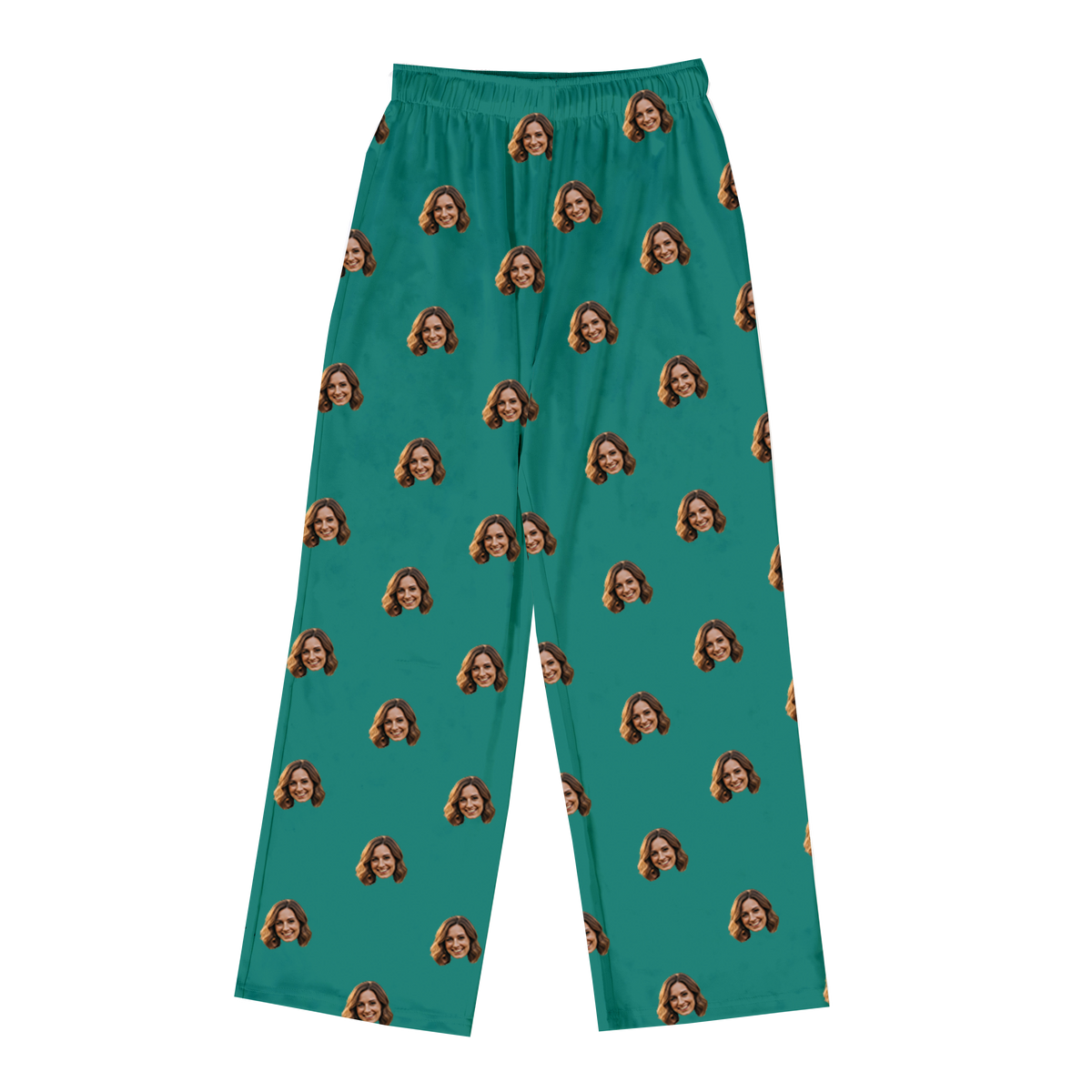 SolidGreenPajamaPants