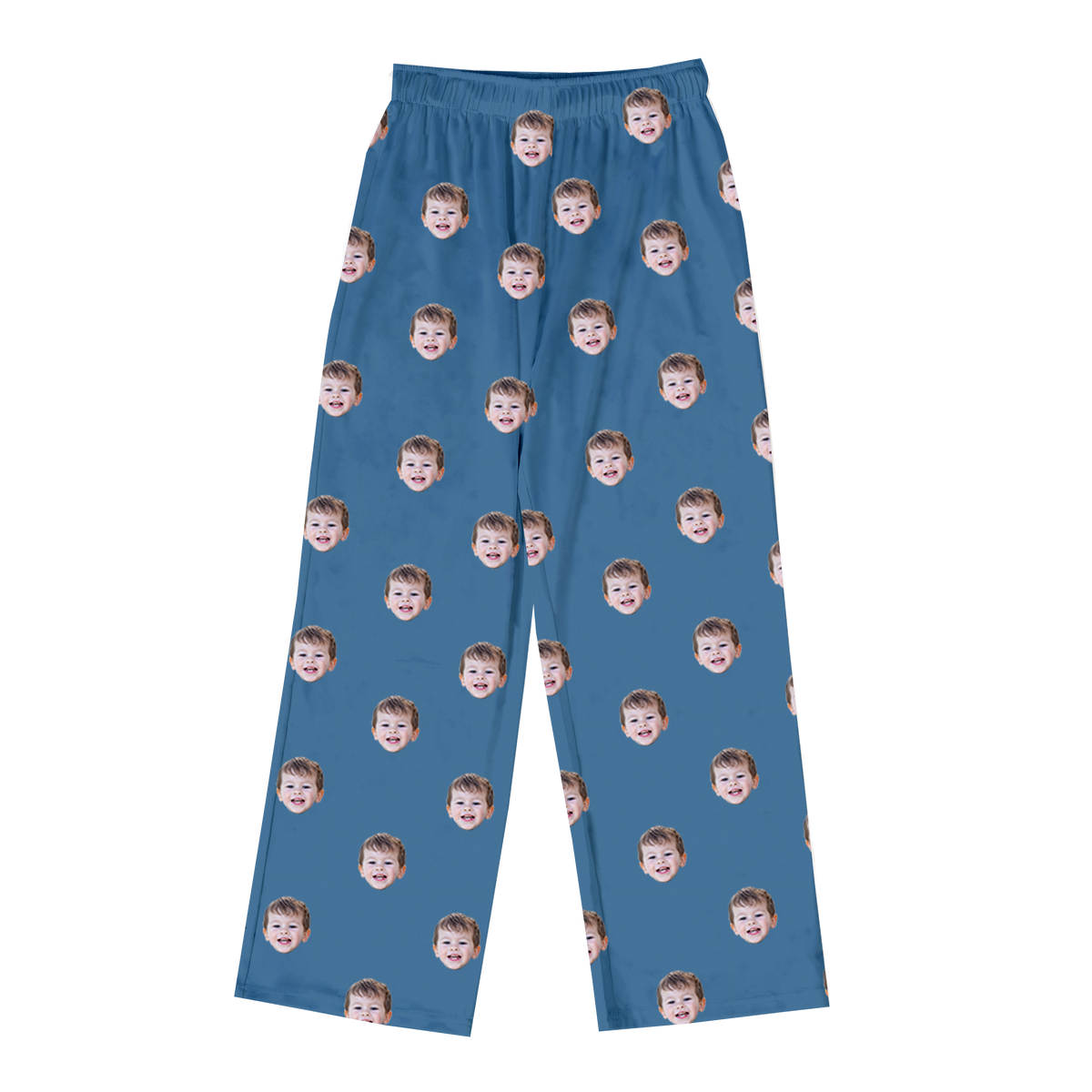 SolidBluePajamaPants