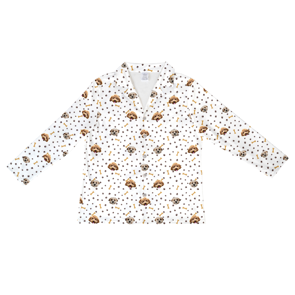 PawsandBonesLongSleevePajamaShirtOnly2Pets