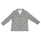 SlateGrayLongSleevePajamaShirtOnly2Pets
