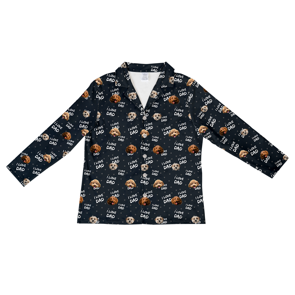 ILoveDadLongSleevePajamaShirt3Pets