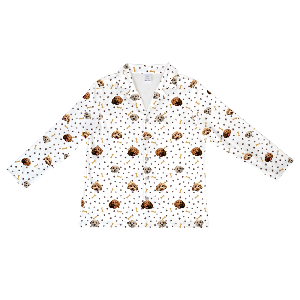 PawsandBonesLongSleevePajamaShirtOnly3Pets