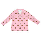 PinkDreamLongSleevePajamaShirtOnly3Pets