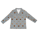 SlateGrayLongSleevePajamaShirt3Pets