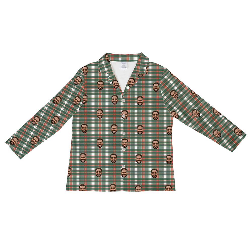 FlannelLongSleevePajamaShirt