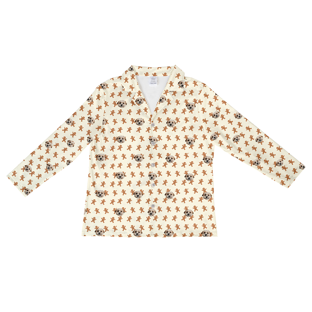 GingerbreadLongSleevePajamaShirt