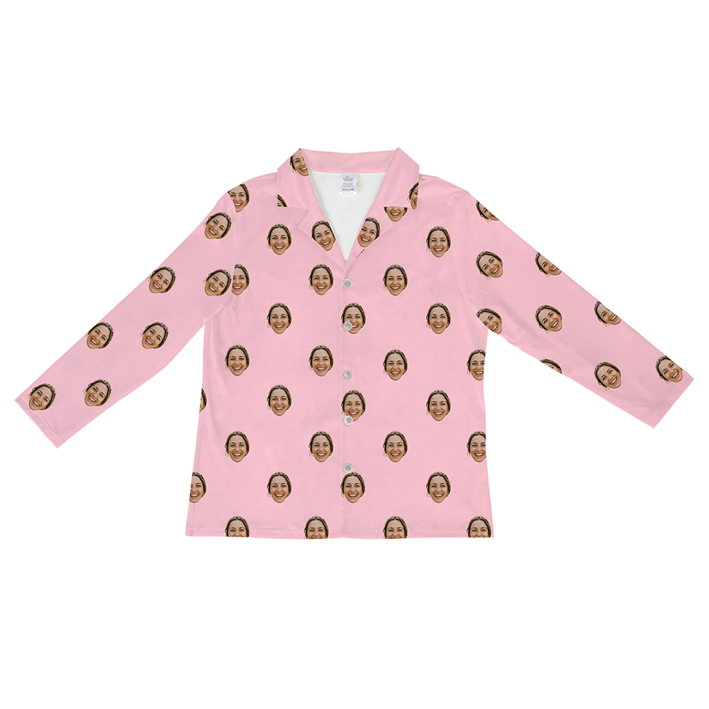 PinkDreamLongSleevePajamaShirt