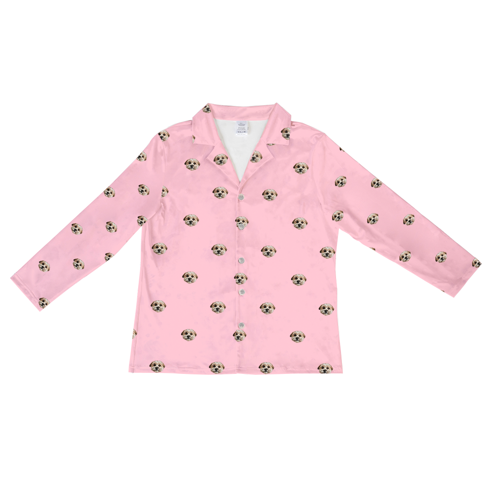 PinkDreamLongSleevePajamaShirtOnly1Pet