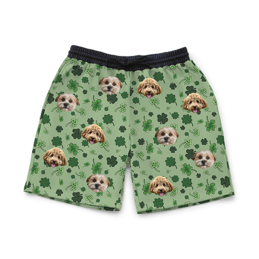 ShamrocksSweatshorts2Pets