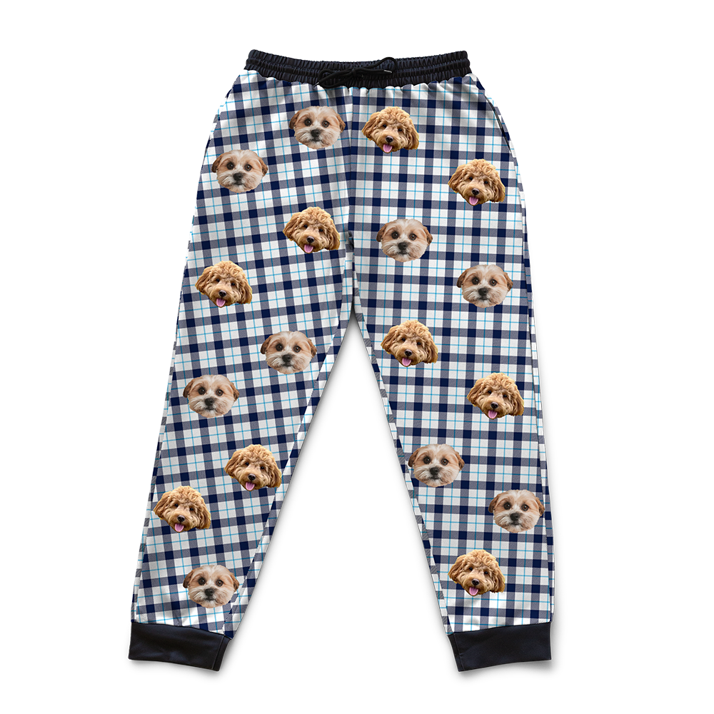 SweatpantsBluePlaid2PetImages(+$4.00)