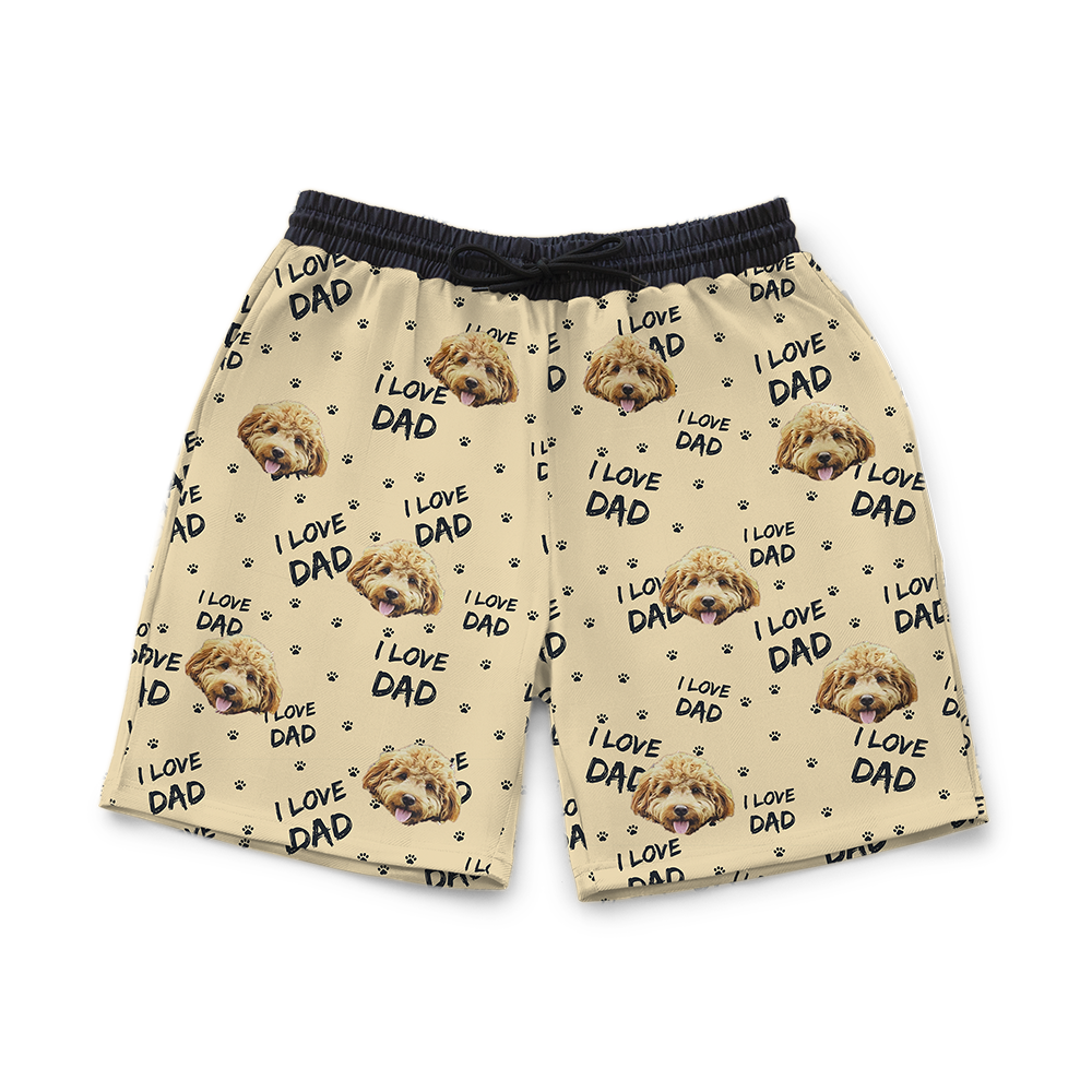 SweatshortsILoveDad-Beige1Pet