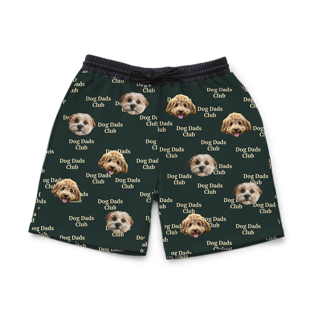 SweatshortsDogDadsClub-Green2Pets