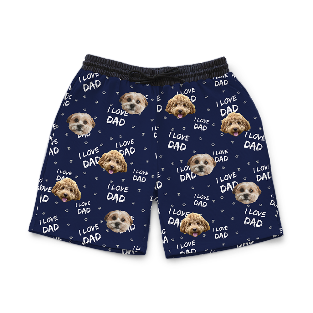 SweatshortsILoveDad-Navy2Pets