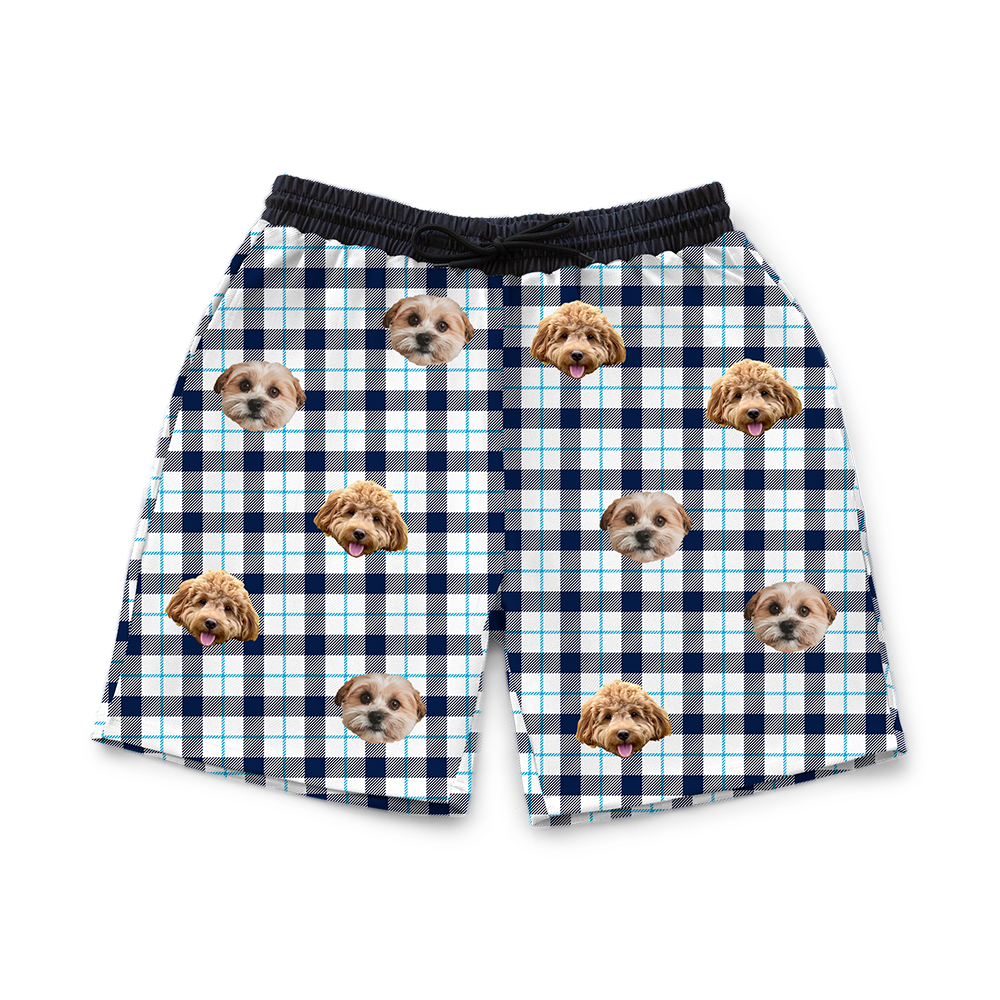 BluePlaidSweatshorts2Pets