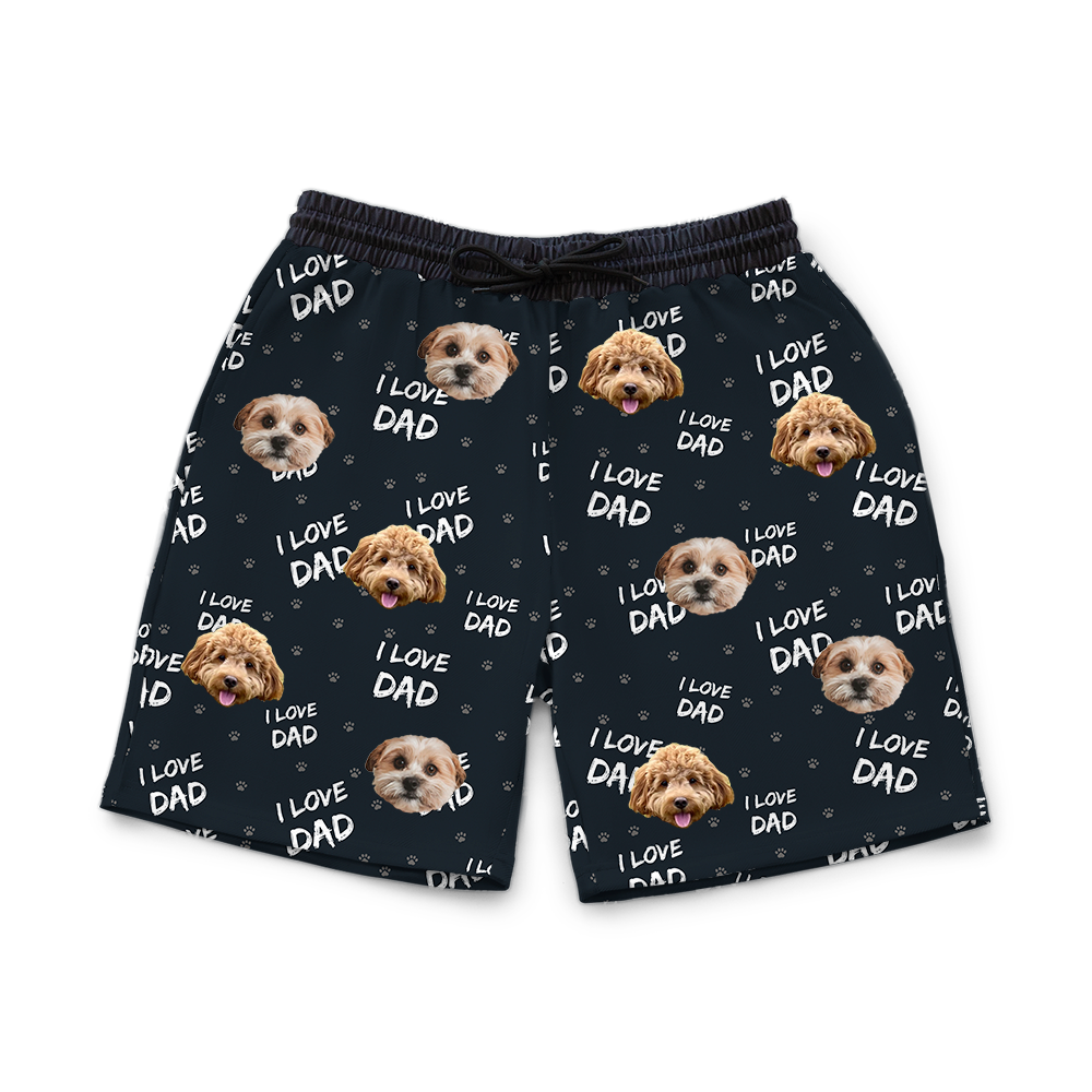 SweatshortsILoveDad2Pets
