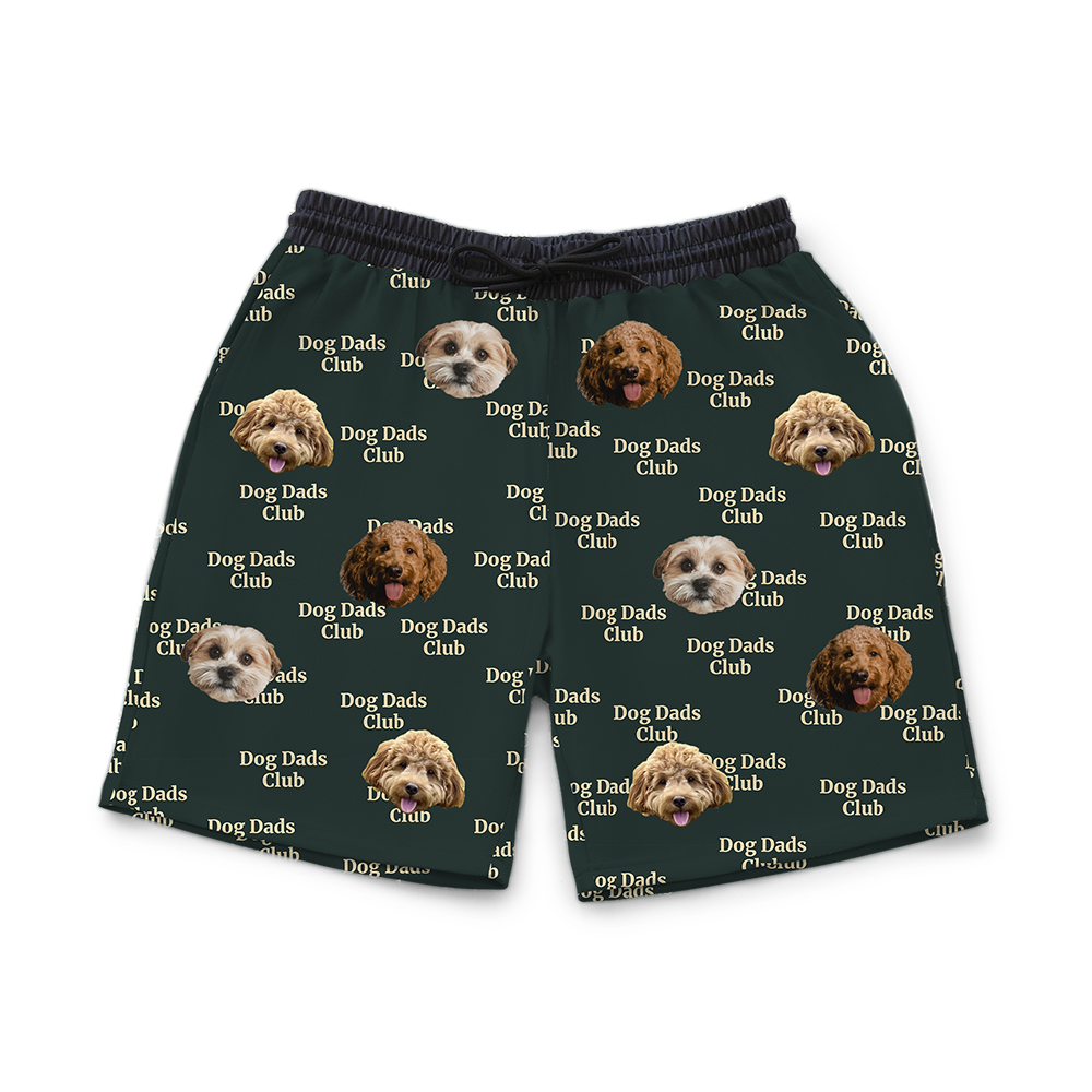 SweatshortsDogDadsClub-Green3Pets