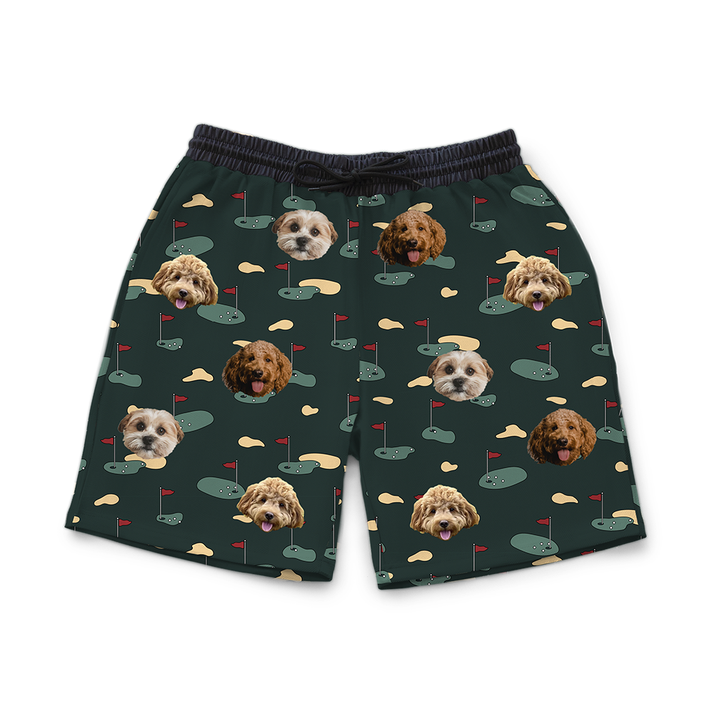 SweatshortsGolfGreen3Pets