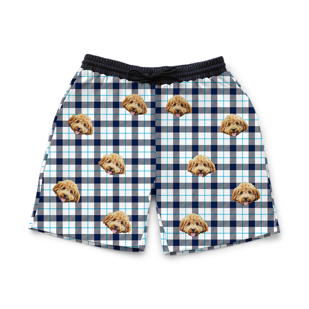 BluePlaidSweatshorts1Pet