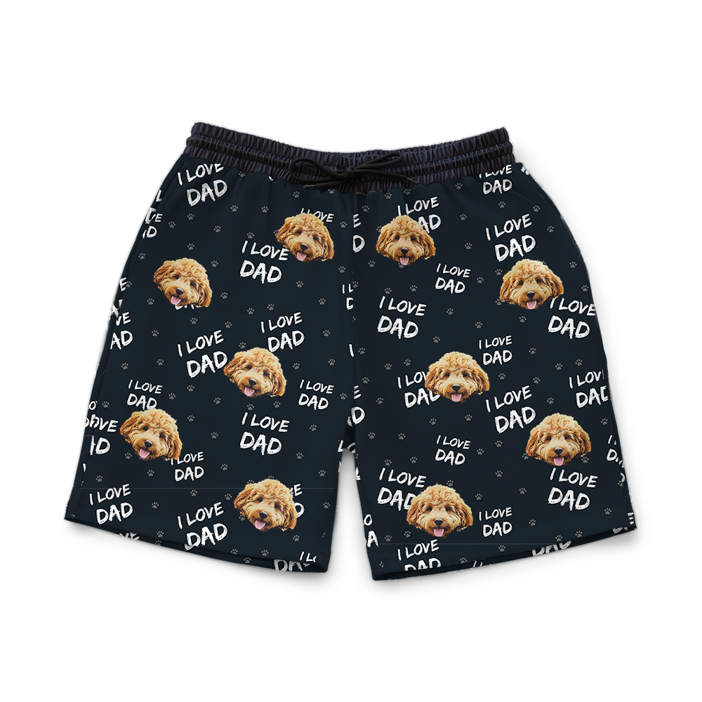 SweatshortsILoveDad1Pet