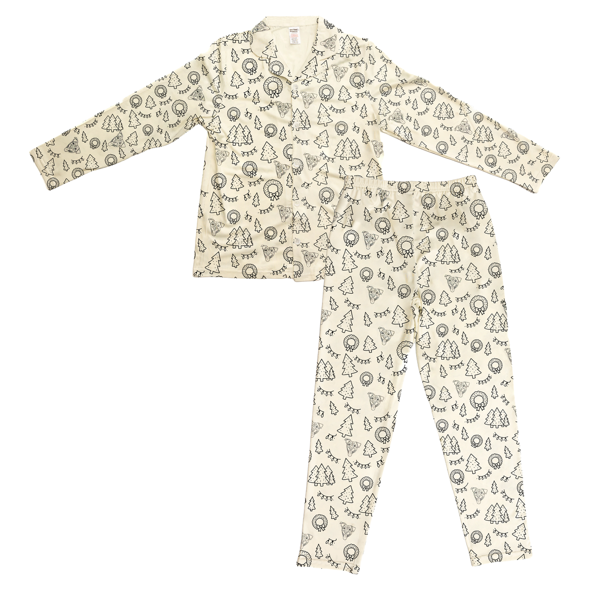 WinterWonderlandLongSleevePajamaShirt&amp;PantsSet