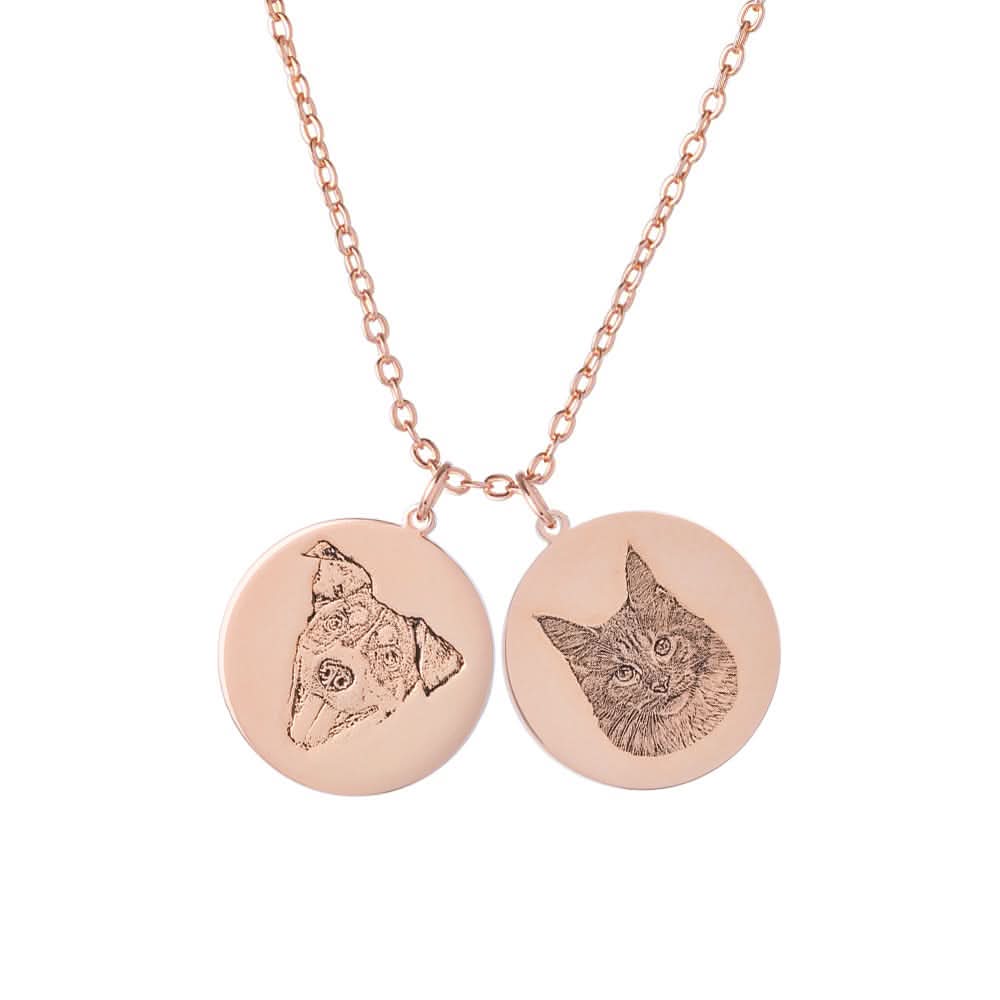 RoseGold2Pendents