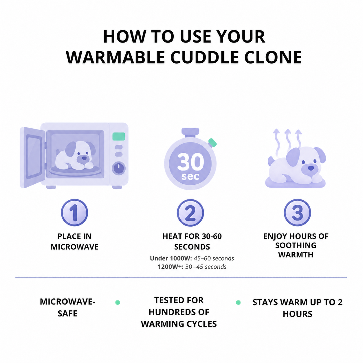 Clone original en peluche