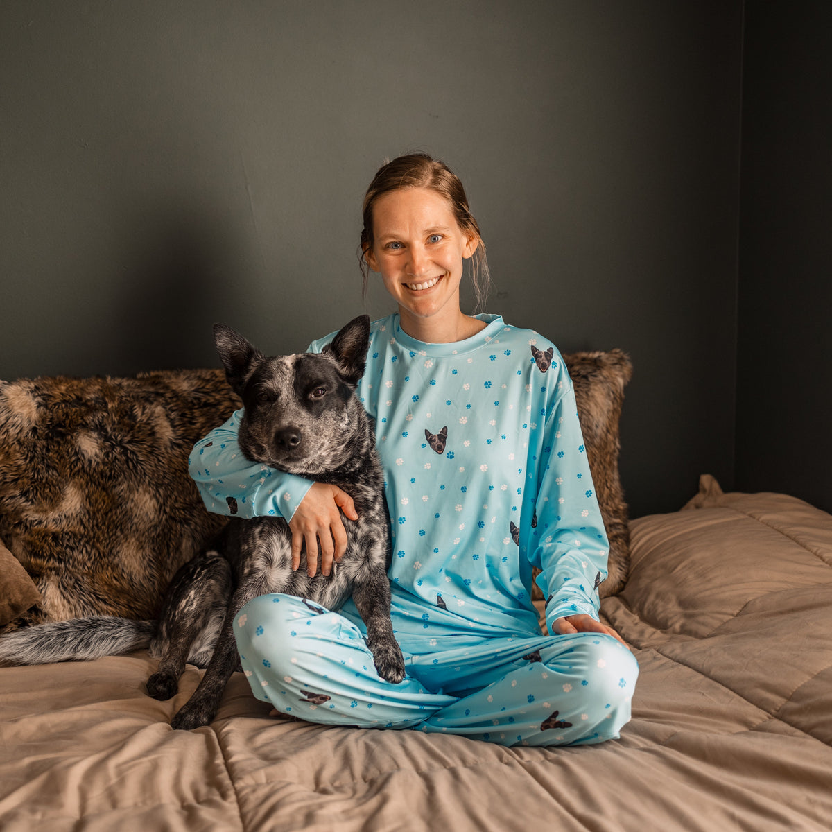 Pyjama long pour adulte
