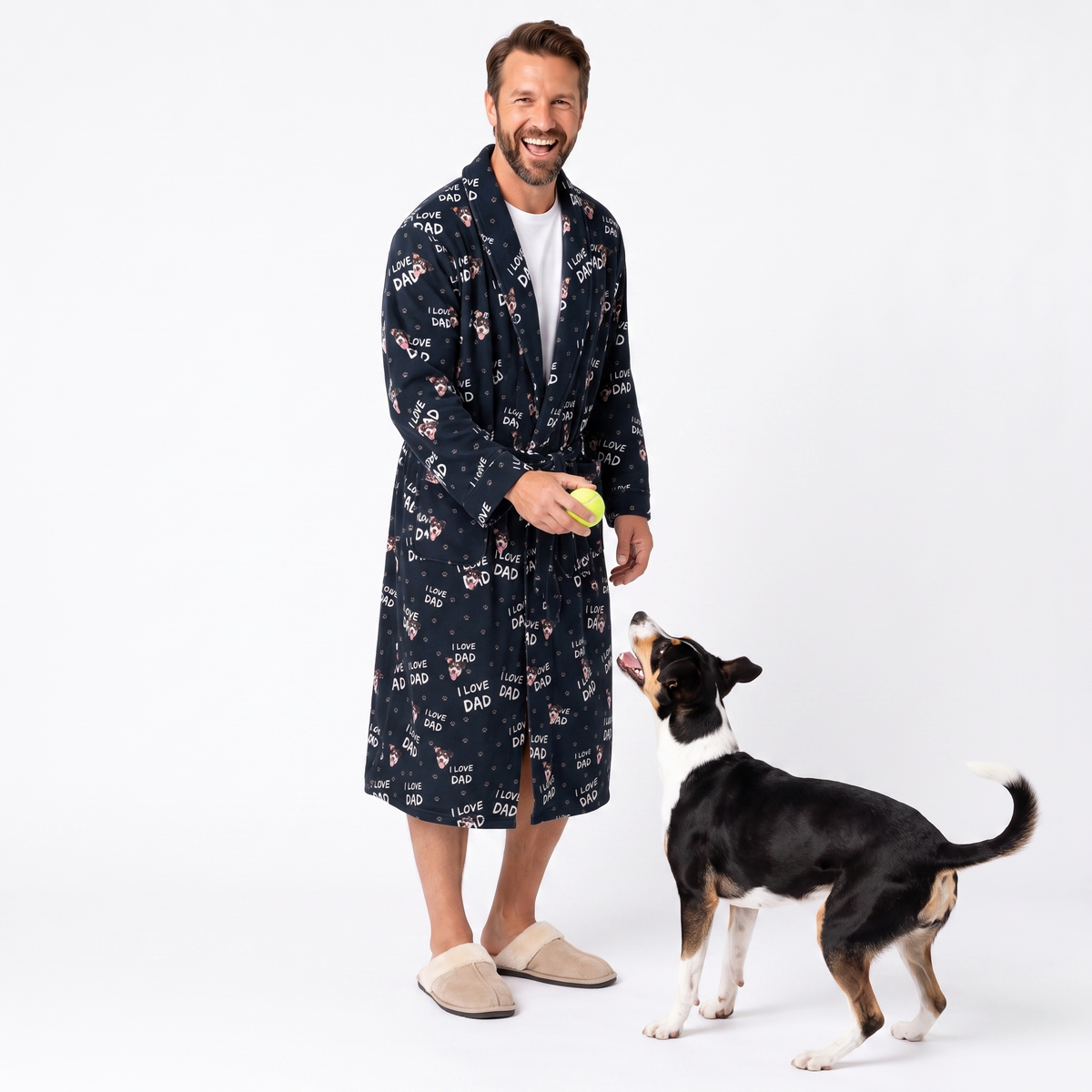Adult Custom Pet Face Robes