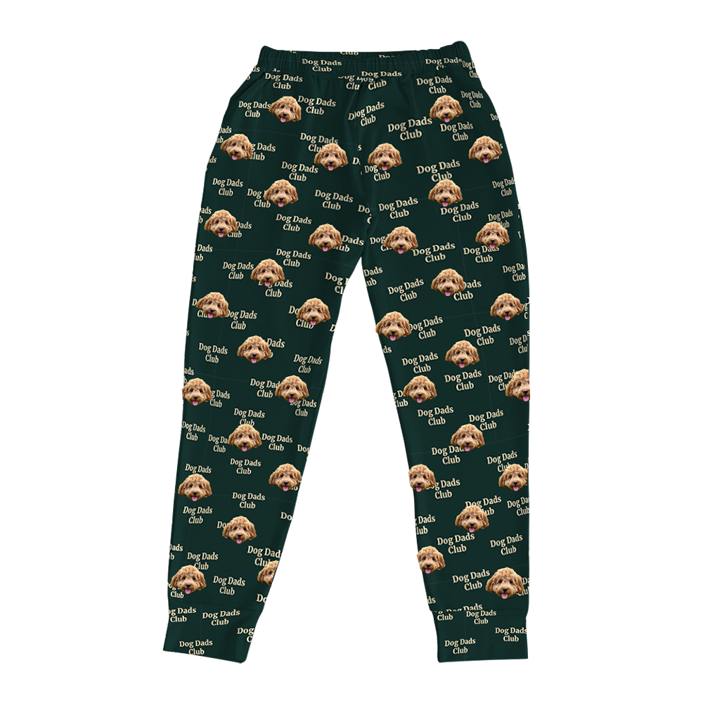 DogDadsClub-GreenJoggerPajamaPants