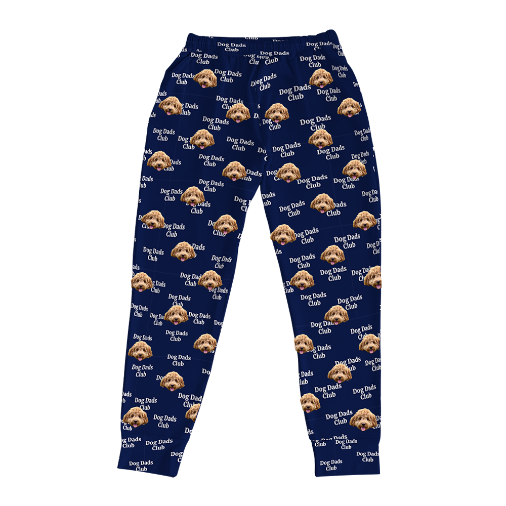 DogDadsClub-NavyJoggerPajamaPants