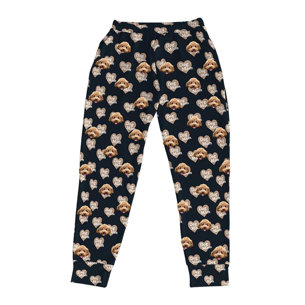 DogMom-BlackJoggerPajamaPants