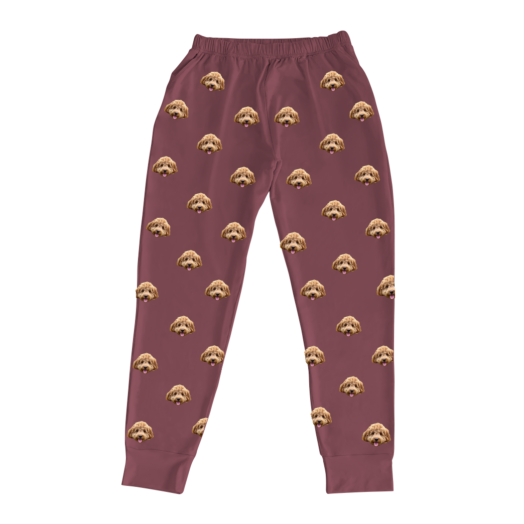 MaroonPajamaPants