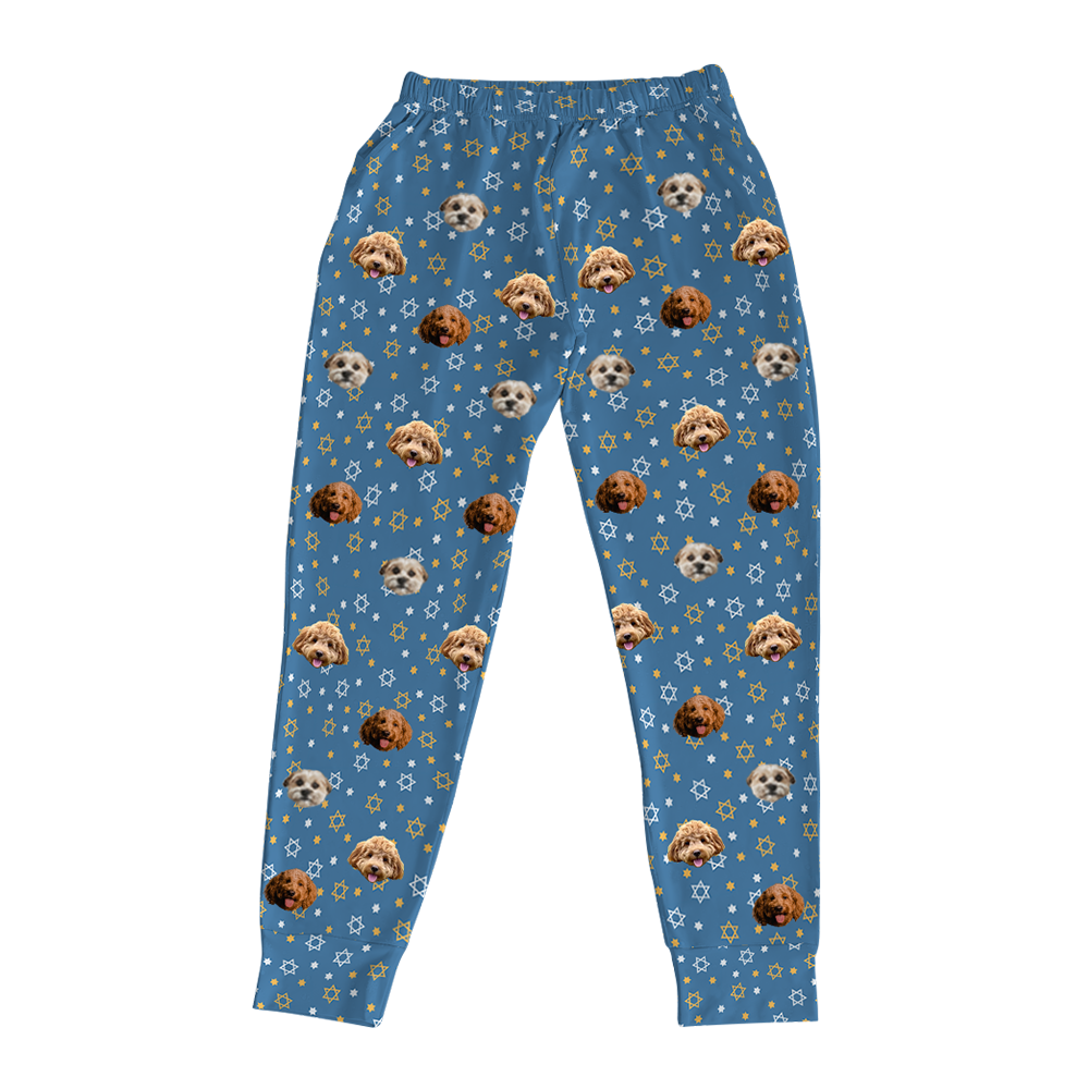 StarofDavidPajamaPants3PetImages(+$8.00)