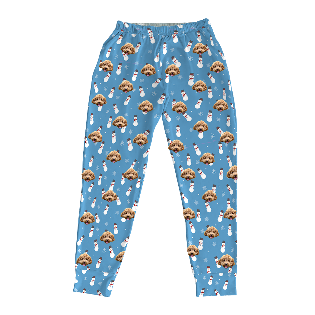 SnowmenJoggerPajamaPants