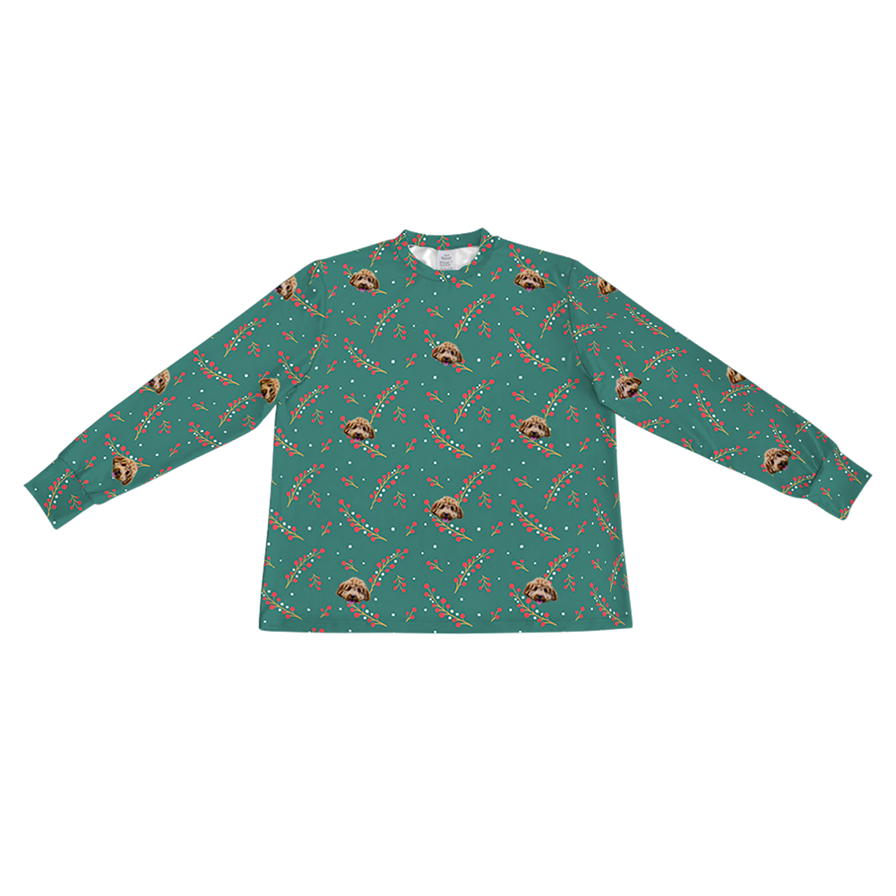 BerriesLongSleevePajamaShirt