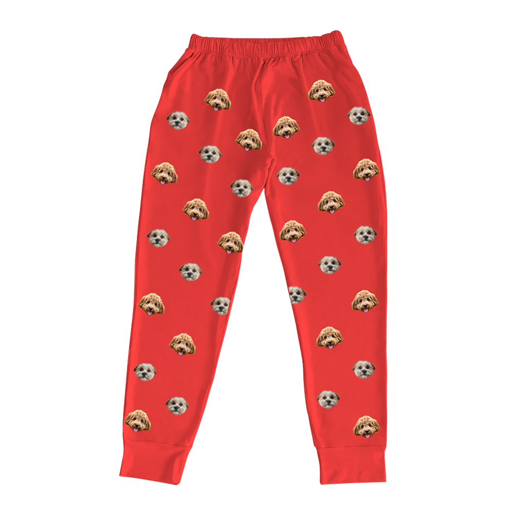 SolidRedPajamaPants2PetImages(+$4.00)