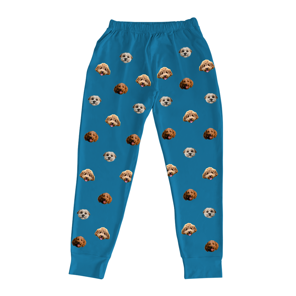 SolidBluePajamaPants3PetImages(+$8.00)