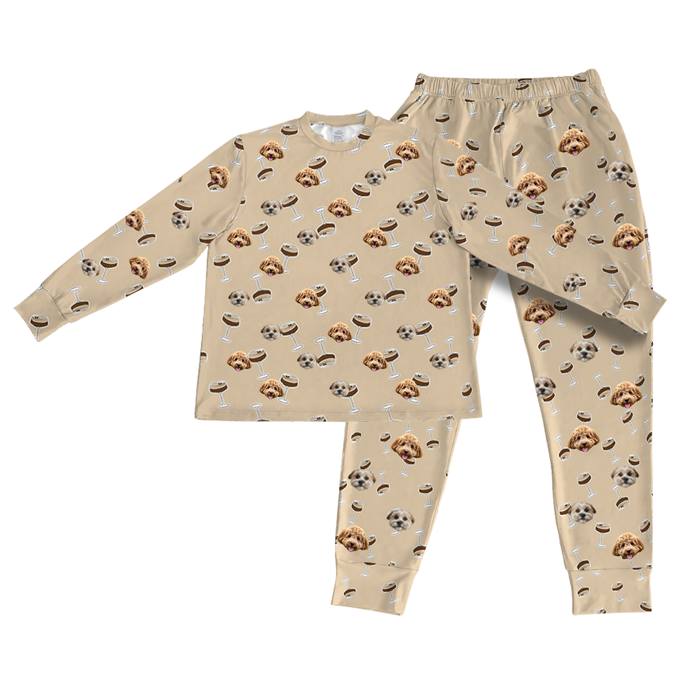 EspressoMartinisPajamaSet(Shirt&amp;Pants)2Pets