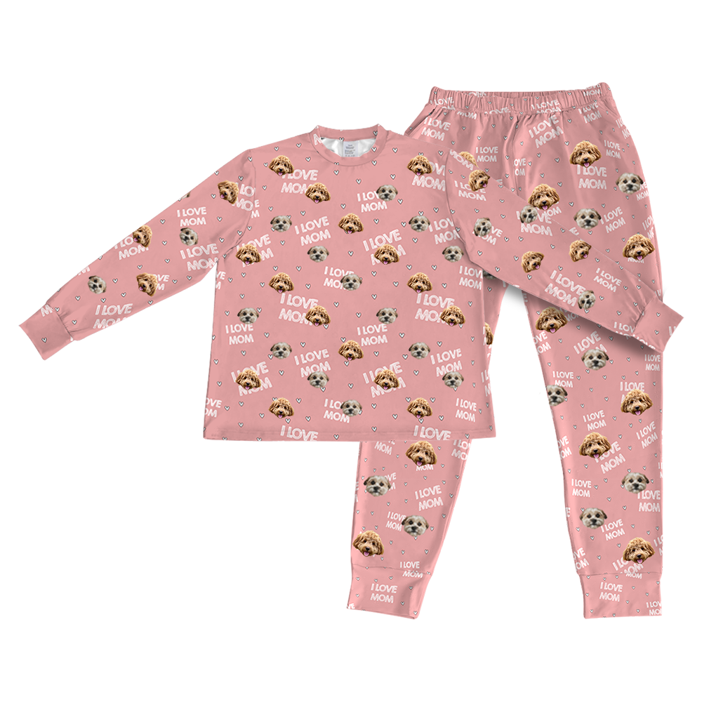 ILoveMomPajamaSet(Shirt&amp;Pants)2PetImages(+$4.00)