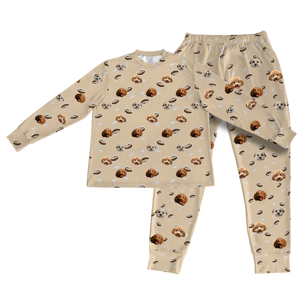 EspressoMartinisPajamaSet(Shirt&amp;Pants)3Pets