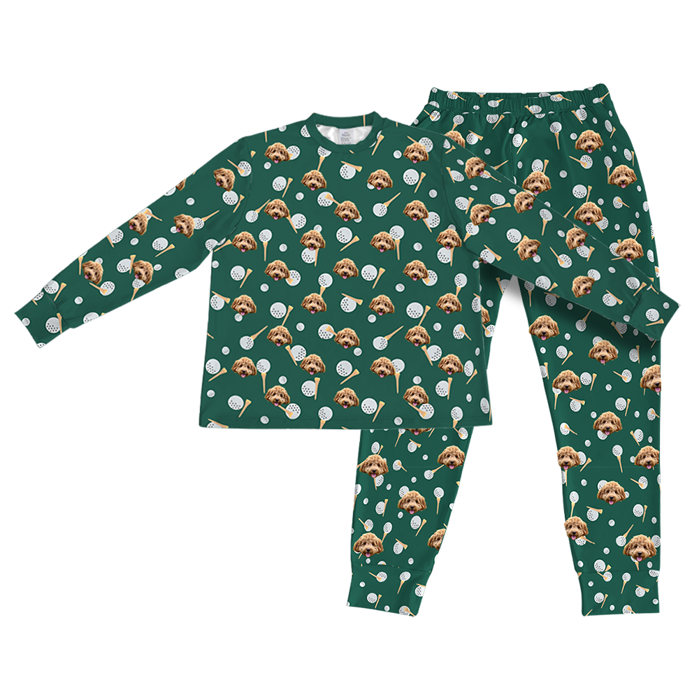 GolfBallsPajamaSet(Shirt&amp;Joggers)