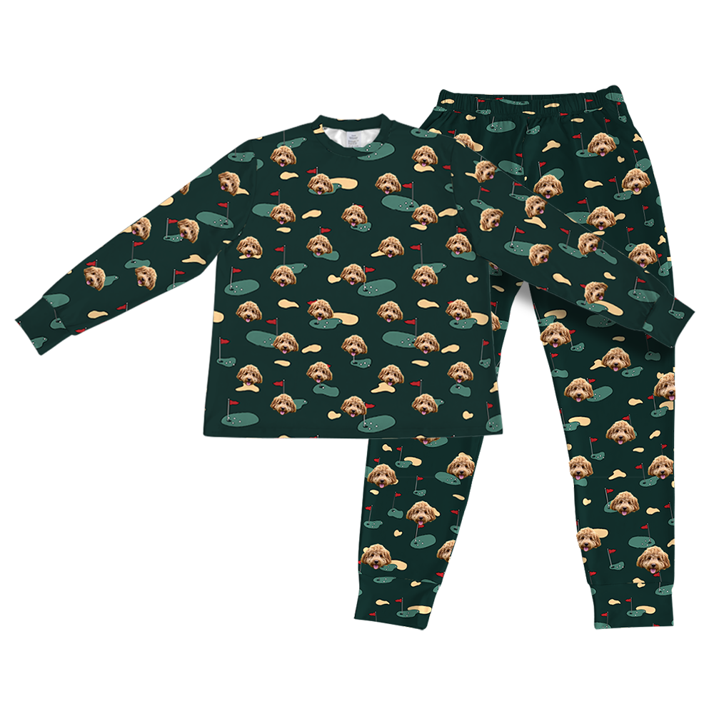 GolfGreensPajamaSet(Shirt&amp;Joggers)