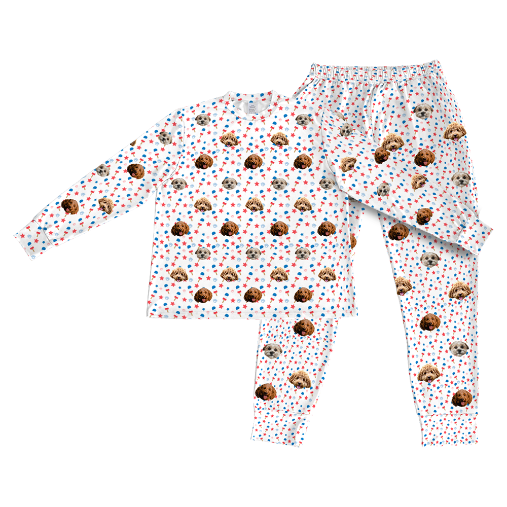 Stars&amp;PopsPajamaSet(Shirt&amp;Pants)3Pets