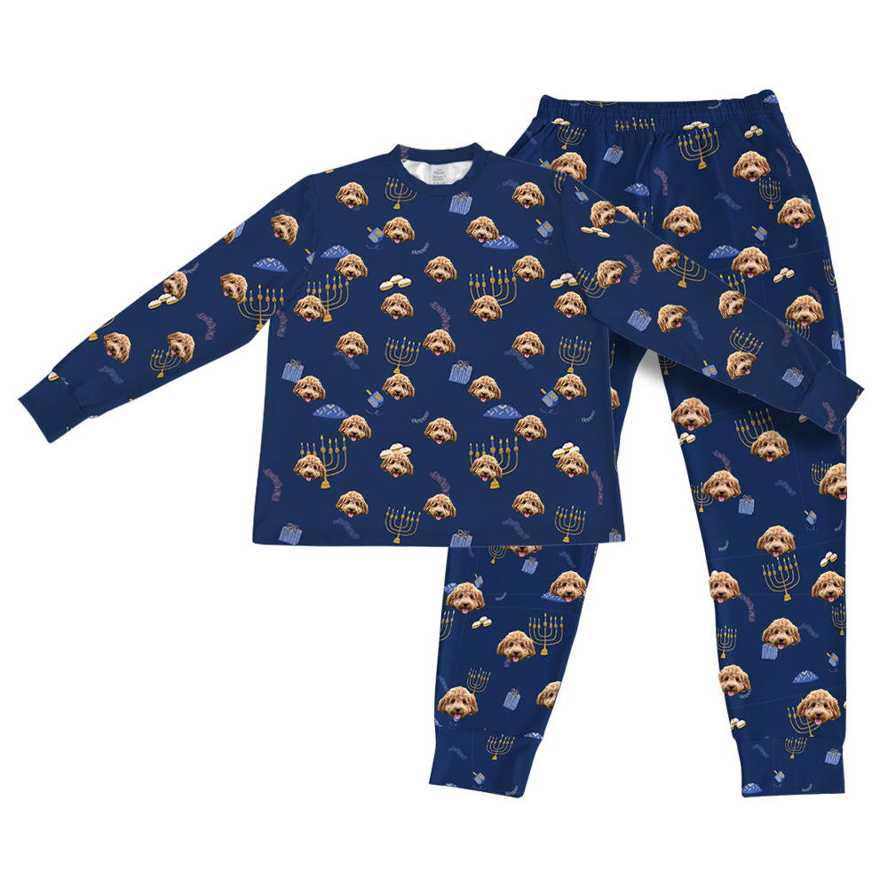 HanukkahPajamaSet(Shirt&amp;Joggers)