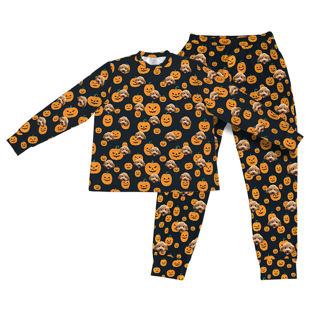 Jack-O-LanternsPajamaSet(Shirt&amp;Pants)